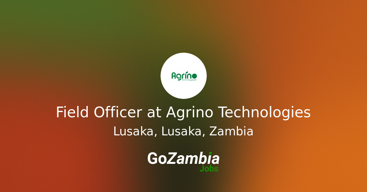 Field Officer at Agrino Technologies