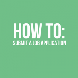 How to submit a job application 1