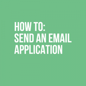 How to send an email application