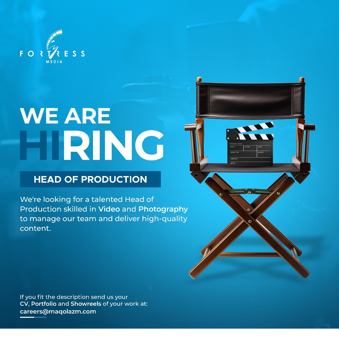 Head of Production GoZambiaJobs